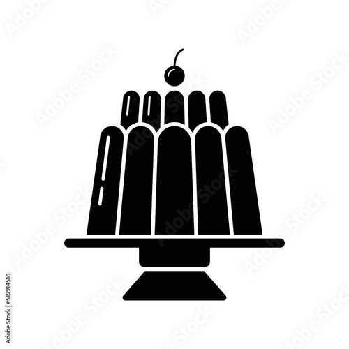 Jelly icon design isolated on white background. vector illustration