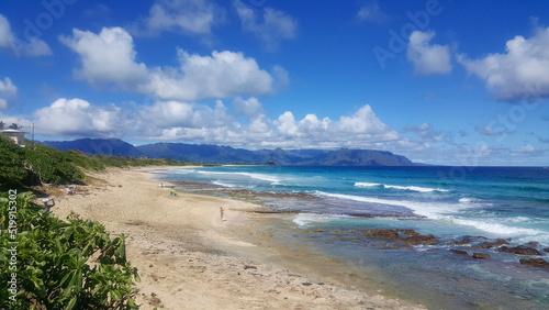 view of the beach  O ahu  Hawaii