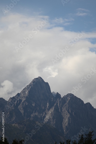 The awesome peaks of Jade Dragon Snow Mountain above Lijiang in Yunnan province of Western China
