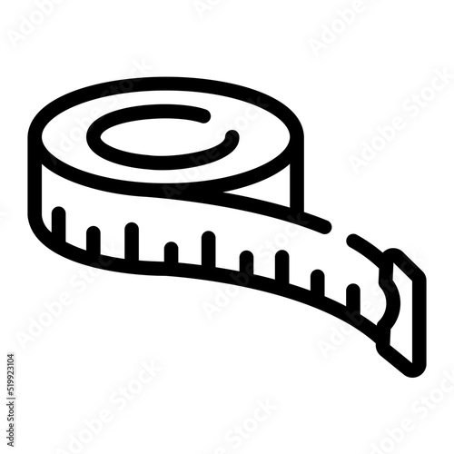 Measure Tape line icon