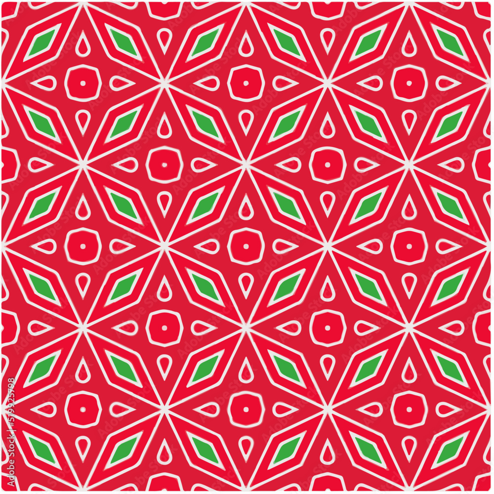 Seamless vector pattern. Background texture in geometric ornamental style.Repeat background.