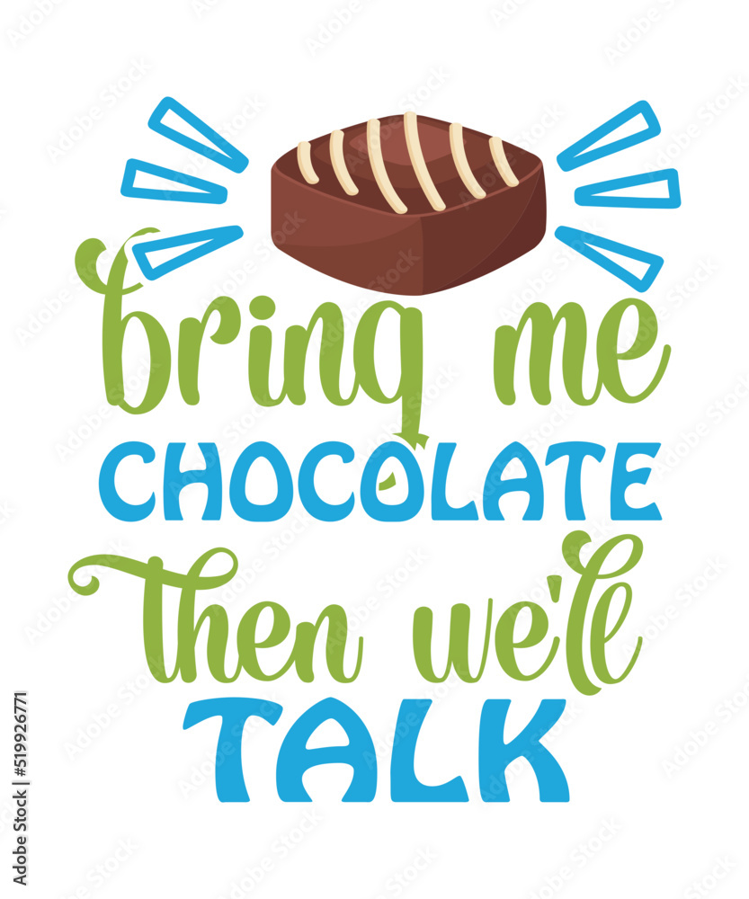 Chocolate SVG and Cut Files, for Crafters, Chocolate Design Bundle ...