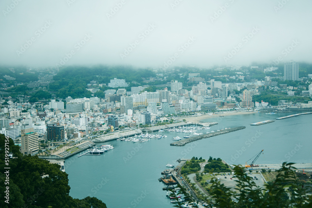 Fototapeta premium 熱海 リゾート 景色