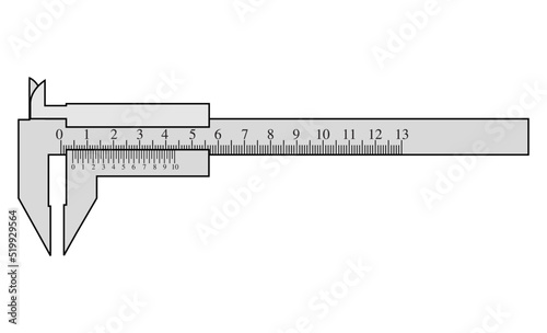 calipers vector illustration