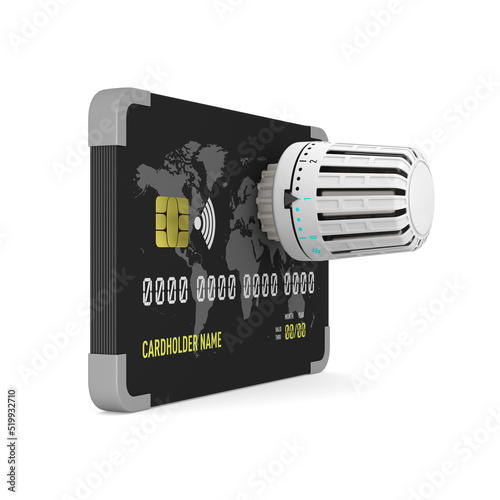 credit card with heater the...