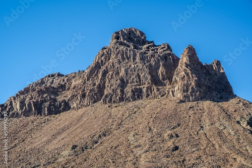 An overlooking view of nature in Yuma, Arizona