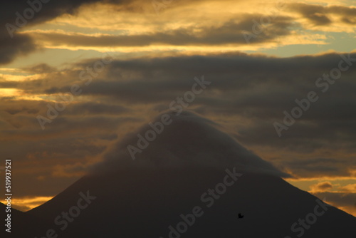 Sunset in the Arenal Volcano