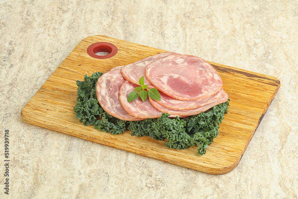 Italian pork salami sausage - Napoli Italian pork salami sausage - Napoli