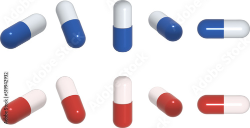 pills, drug icon isolated illustration vector