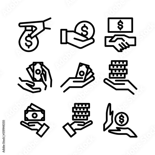 bribery icon or logo isolated sign symbol vector illustration - high quality black style vector icons
