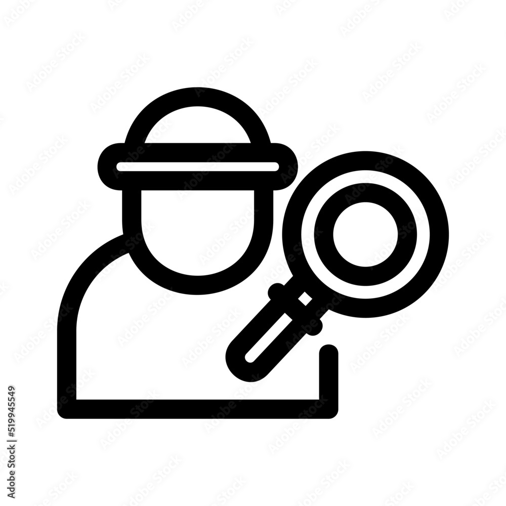 detective man icon or logo isolated sign symbol vector illustration - high quality black style vector icons
detective man icon or logo isolated sign symbol vector illustration - high quality black style vector icons