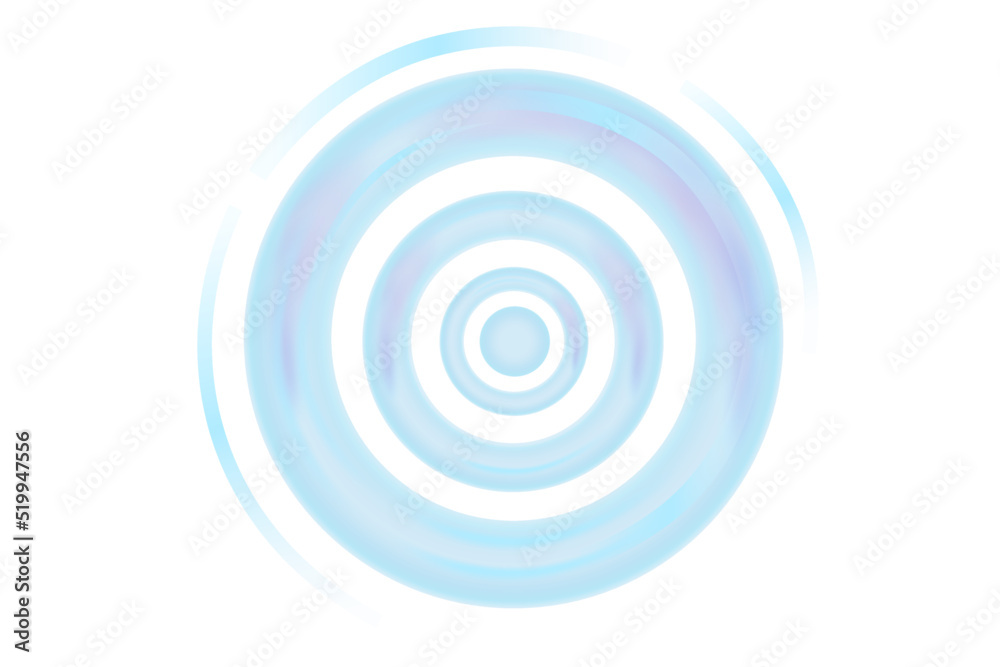 Water ripple on white background blue color top view circle water splash vector illustration Water ripple on white background blue color top view circle water splash vector illustration