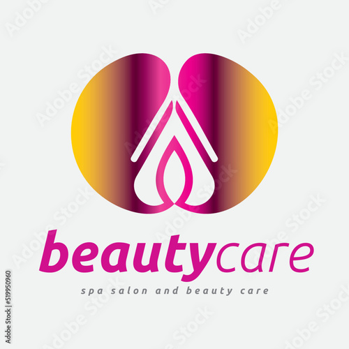 Beauty Care Parlor and Spa Salon Logo Design
