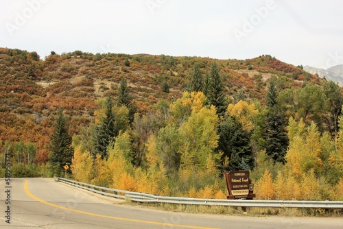 Mountain Landscape in the Fall