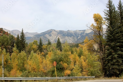 Mountain Landscape in the Fall