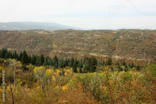 Mountain Landscape in the Fall