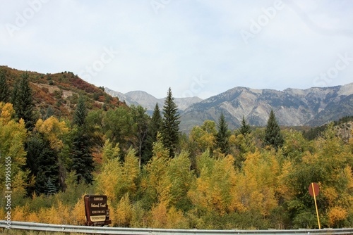 Mountain Landscape in the Fall