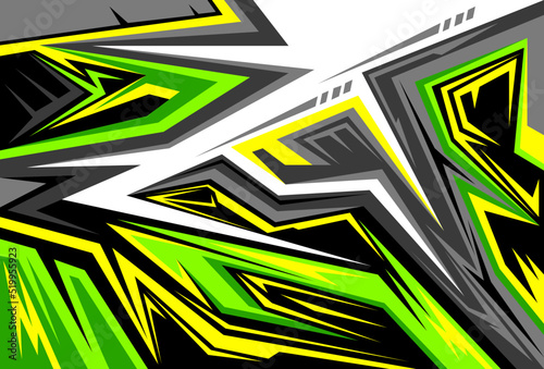 Illustration Vector graphic of racing background fit for Racing design etc. 