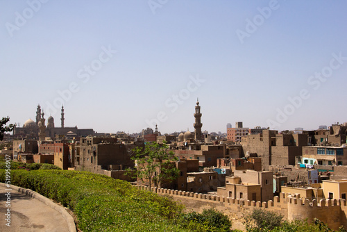 A view of Old Cairo Islamic quarter
