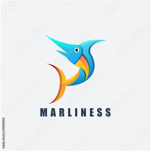 Marlin colorful logo