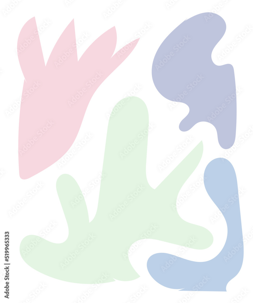 Abstract Shapes Pastel Background Abstract Shapes Pastel Background