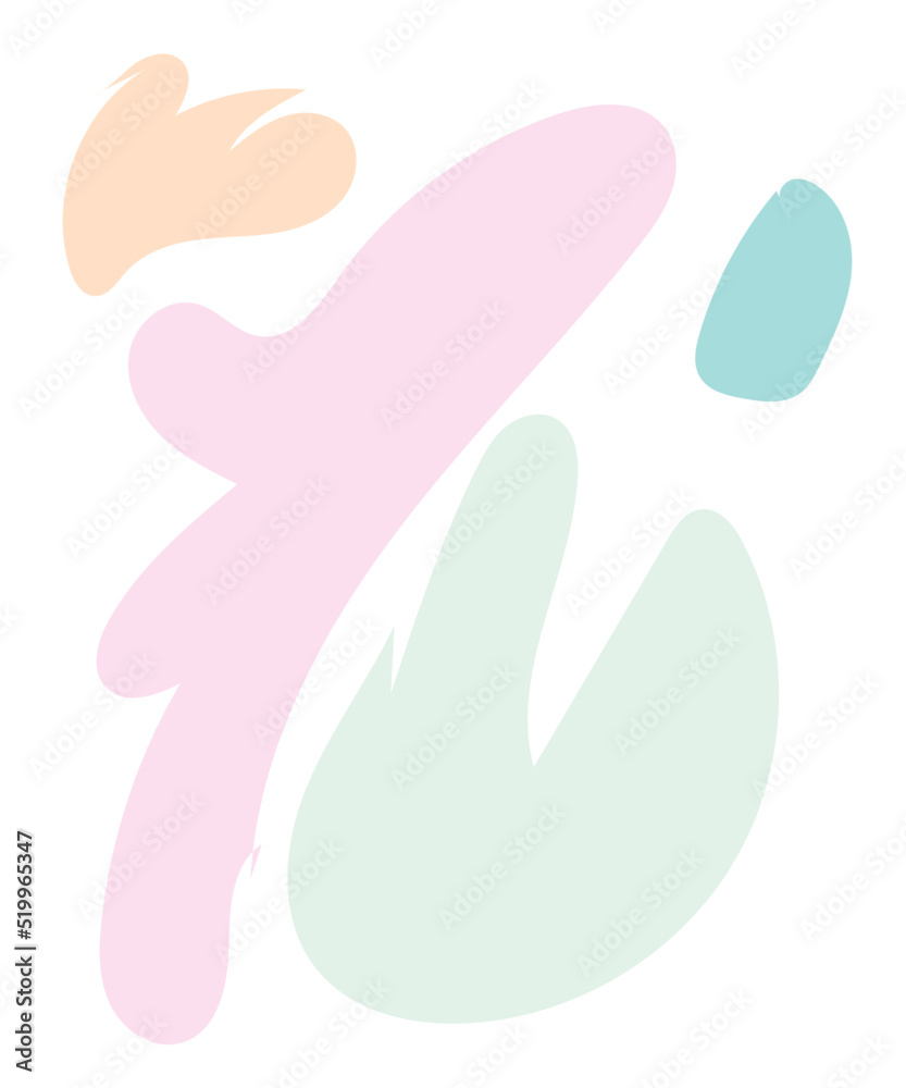 Abstract Shapes Pastel Background Abstract Shapes Pastel Background