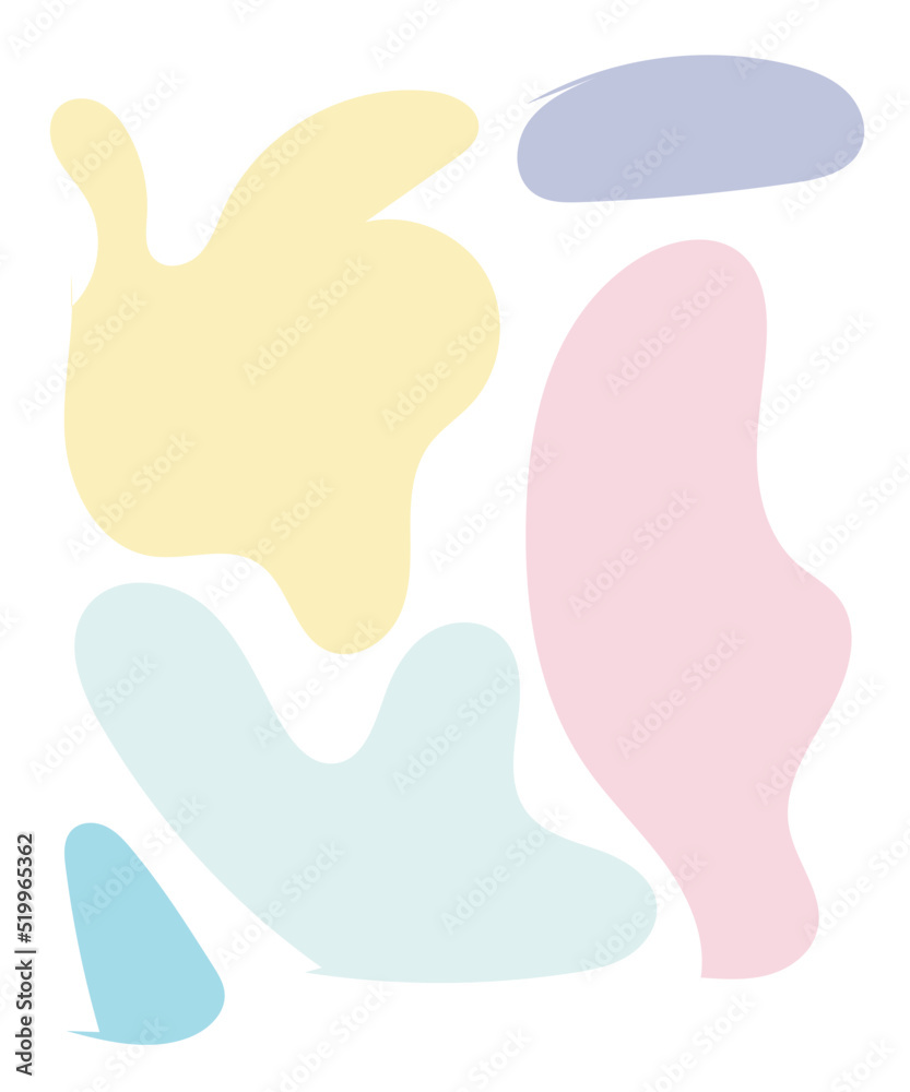 Abstract Shapes Pastel Background Abstract Shapes Pastel Background