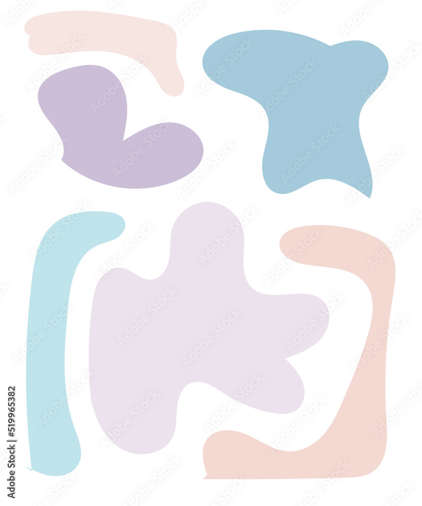 Abstract Shapes Pastel Background Abstract Shapes Pastel Background