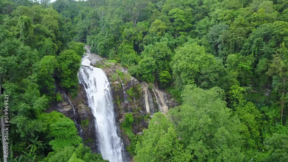 waterfall in kanchanaburi country