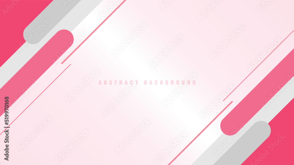 Colorful template banner and background with pink, grey and white color ...