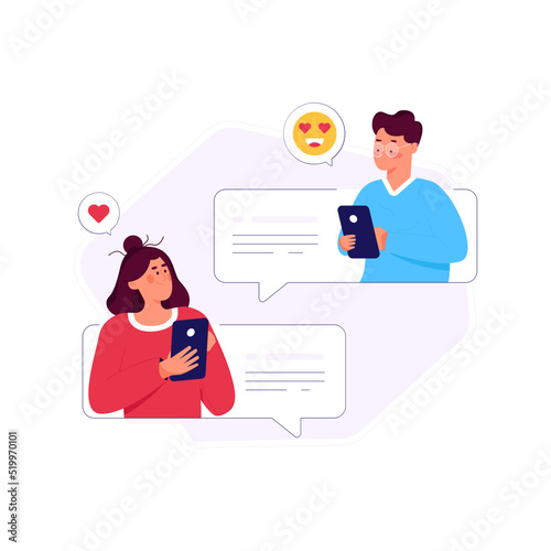 A premium flat illustration of work schedule 