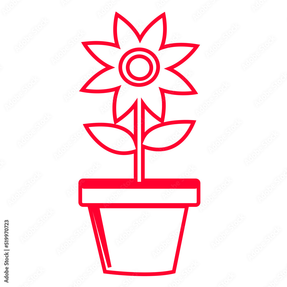 Flower icon flora sign symbol design Flower icon flora sign symbol design