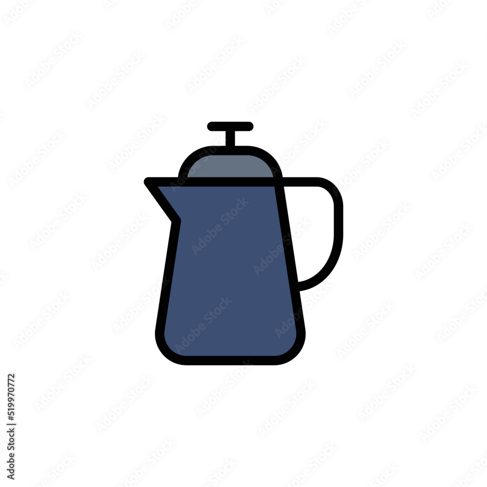 teapot vector for website symbol icon presentation teapot vector for website symbol icon presentation