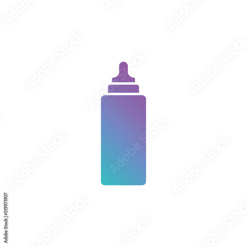 milk bottle baby vector for website symbol icon presentation