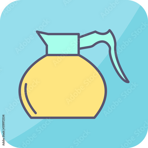 Coffee Pot Vector Icon