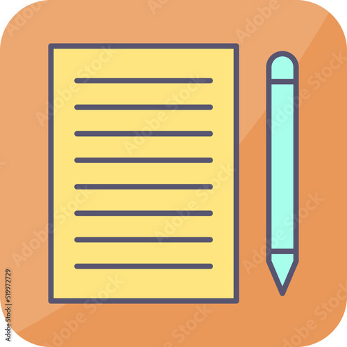 Write Feedback Vector Icon