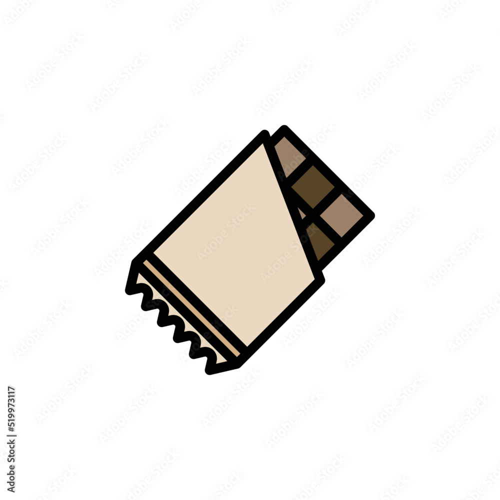 chocolate vector for website symbol icon presentation