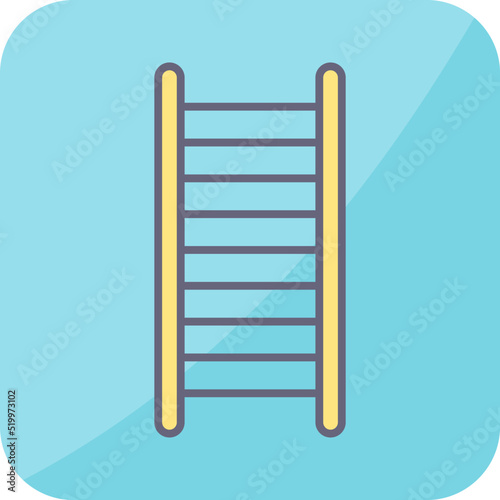 Unique Ladders Vector Icon