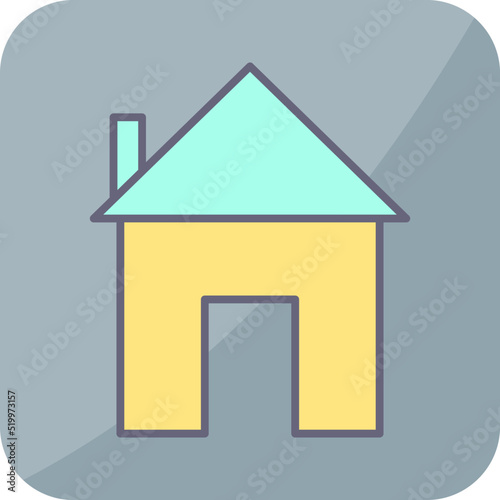 Unique Homepage Vector Icon