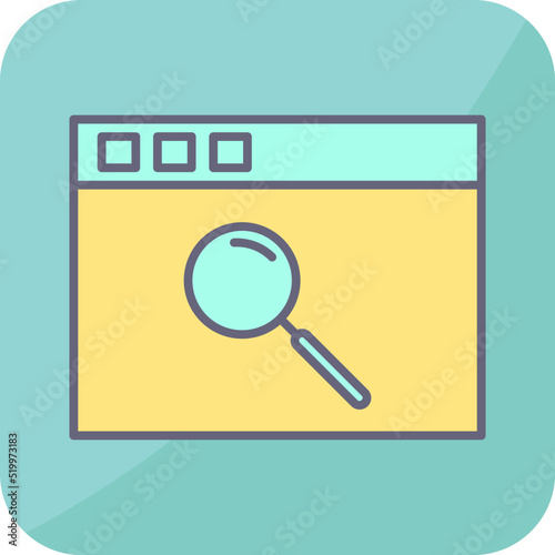 Unique Browser Vector Icon