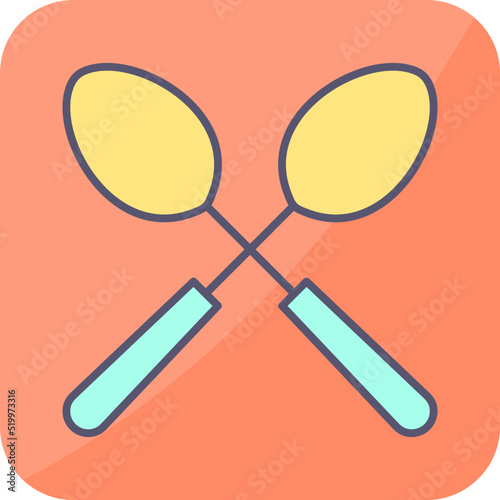 Spoons Vector Icon