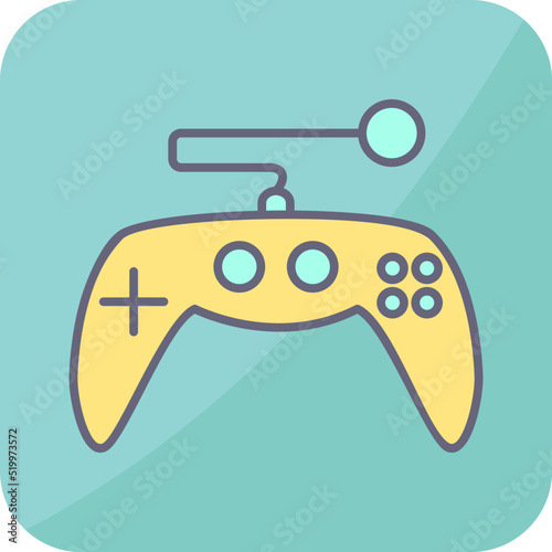 Unique Gaming Control Vector Icon