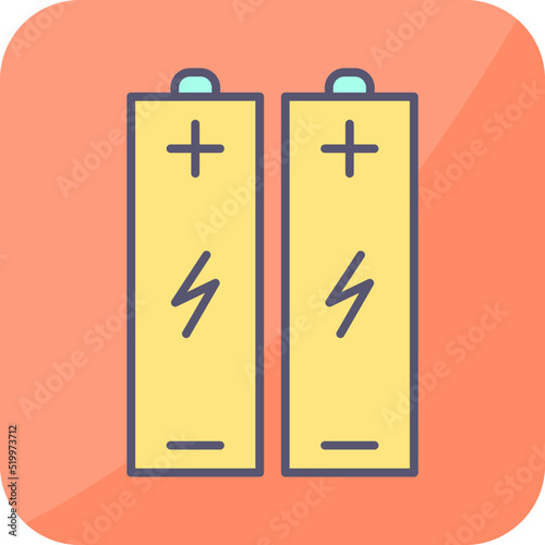 Batteries Vector Icon