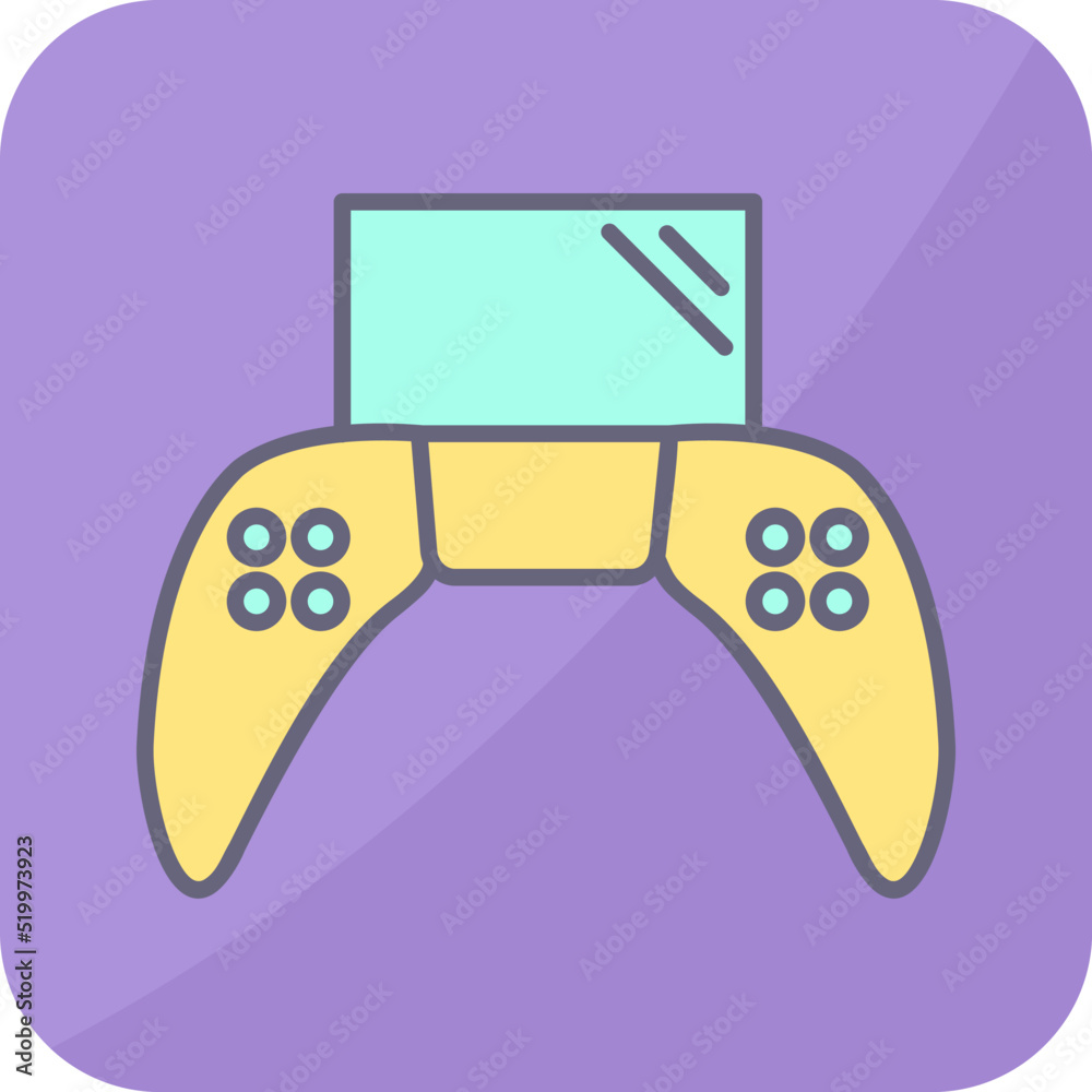 Unique Play Station Vector Icon Unique Play Station Vector Icon
