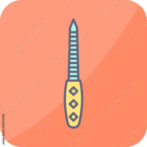 Nail File Icon