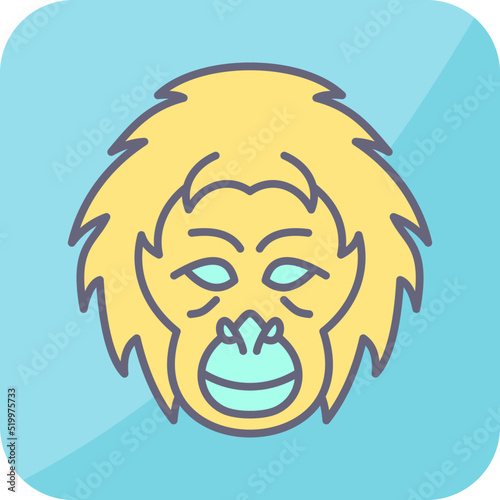 Orangutan Icon
