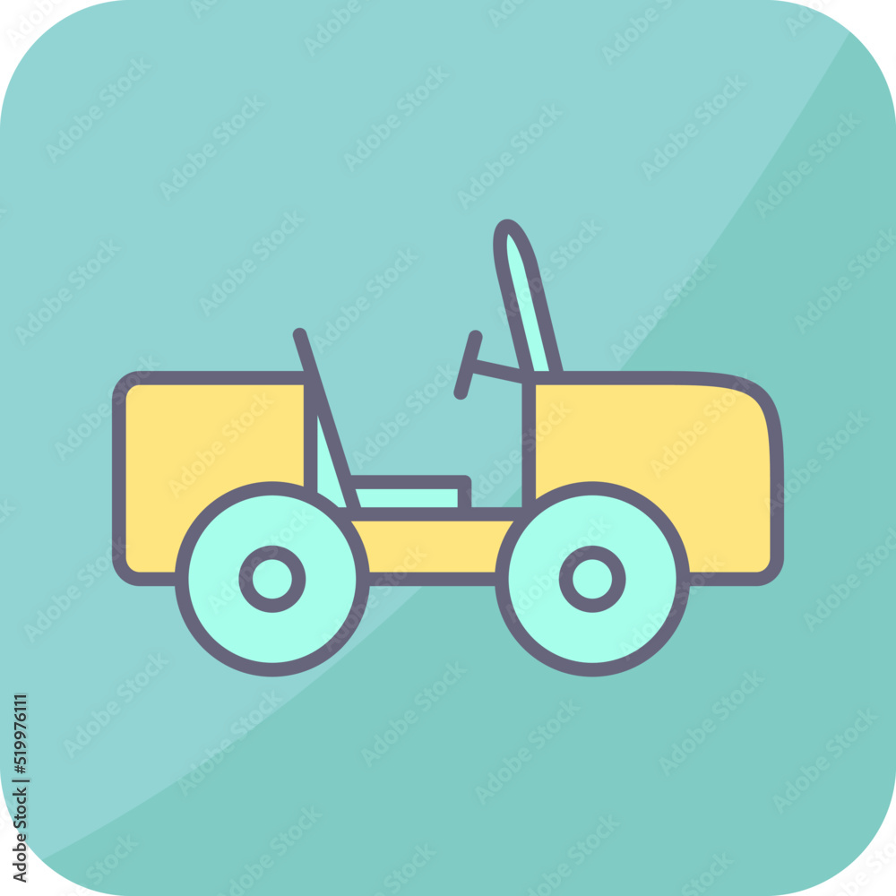 Safari Jeep Icon Safari Jeep Icon