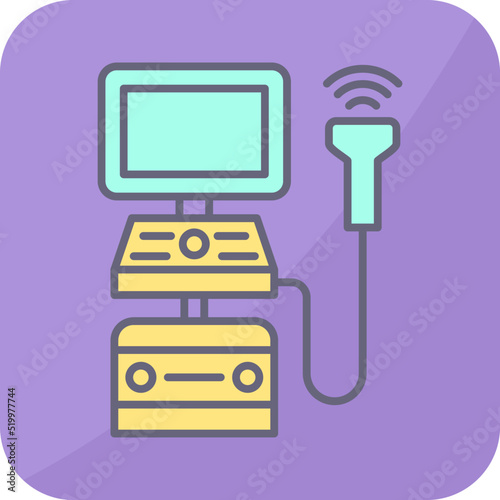Ultrasound Machine Icon