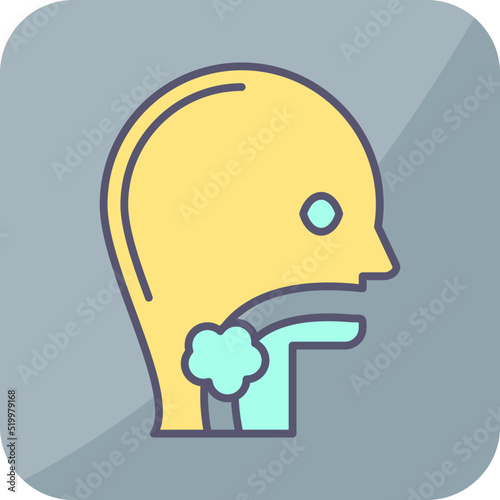 Throat Cancer Icon