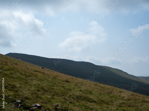 Wales mountain views on a sunny day